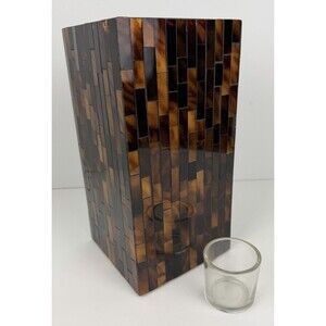 PartyLite Global Ambiance Hurricane Mosiac Candle Holder P9864-RETIRED